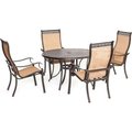 Almo Fulfillment Services Llc Hanover® Manor 5 Piece Outdoor Dining Set MANDN5PC